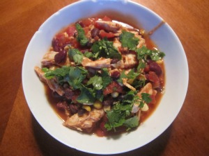 Chicken Taco Chili from 500 Delicious Fat Burning Recipes